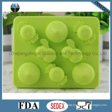 Promotion Cherry Shape Silicone Ice Cube Tray Mold Si19